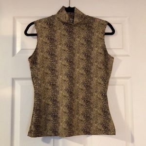 Vintage animal print tank top (size S/M)